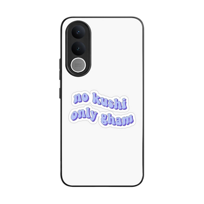 Only Gham back phone cover | glass case for vivo v70 fe