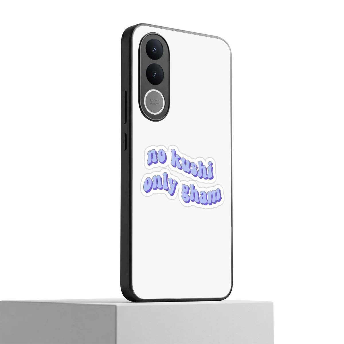 Only Gham vivo v70 fe mobile cover | shockproof glass phone case