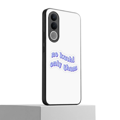 Only Gham vivo v70 fe mobile cover | shockproof glass phone case