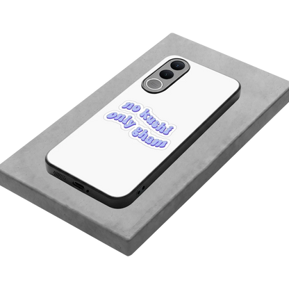 Only Gham stylish phone case for vivo v70 fe | glossy glass and slim fit
