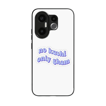 Only Gham back phone cover | glass case for vivo x200 fe