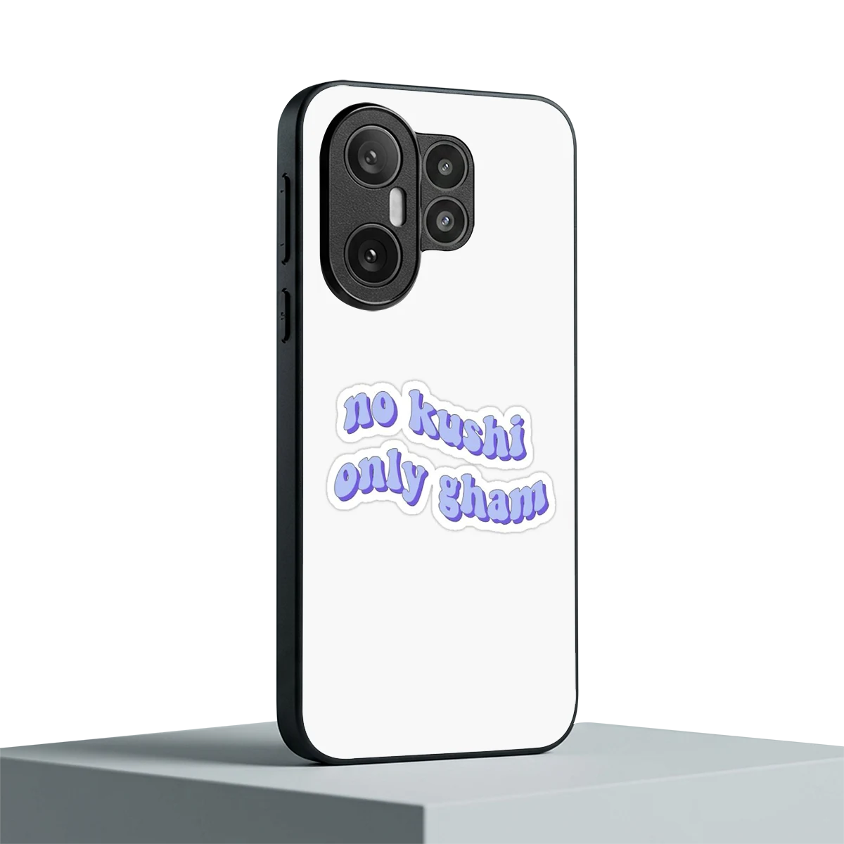 Only Gham vivo x200 fe mobile cover | shockproof glass phone case