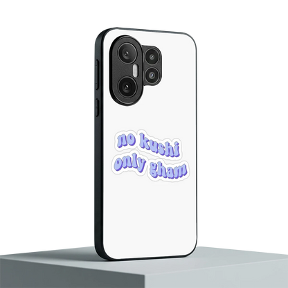 Only Gham vivo x200 fe mobile cover | shockproof glass phone case