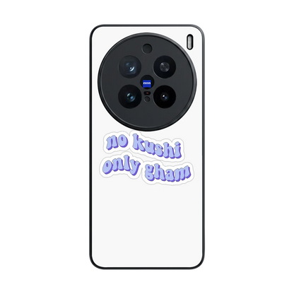 Only Gham back phone cover | glass case for vivo x200 pro