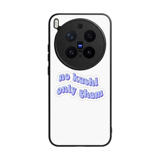 Only Gham back phone cover | glass case for vivo x300 pro
