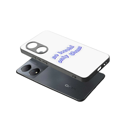 Only Gham sleek Vivo-y100 cover with tempered glass back and TPU edges
