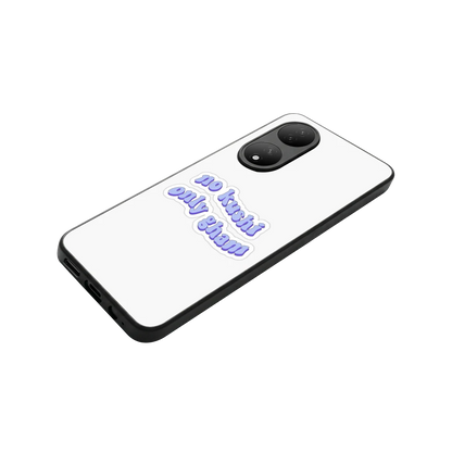 Only Gham stylish phone case for Vivo-y100 | glossy glass and slim fit