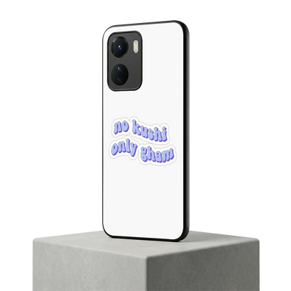Only Gham vivo y16 mobile cover | shockproof glass phone case