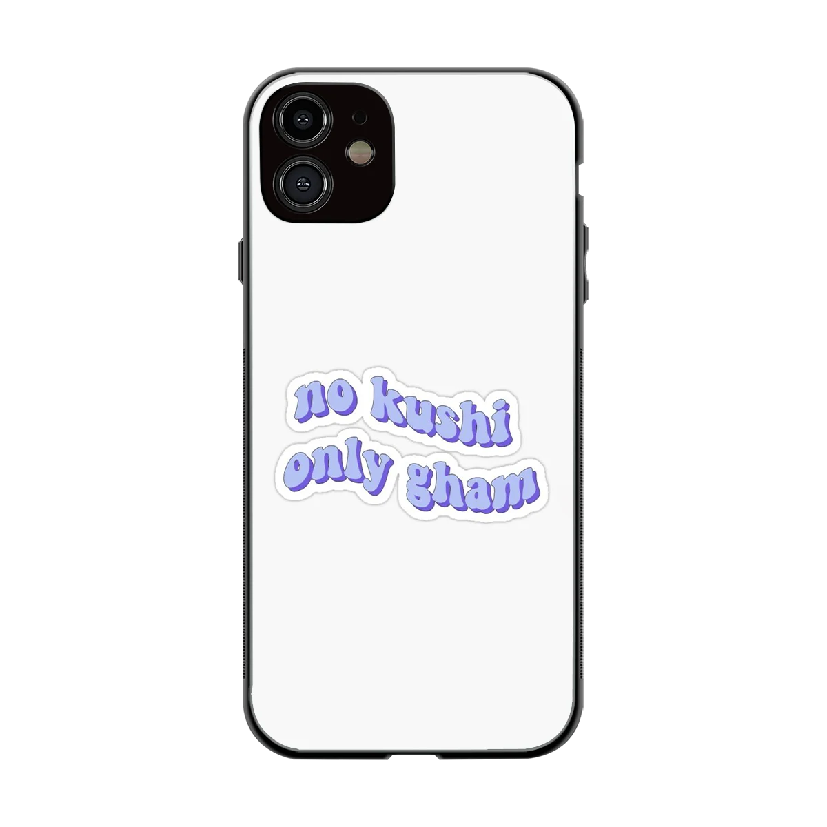 Only Gham back phone cover | glass case for iphone 12