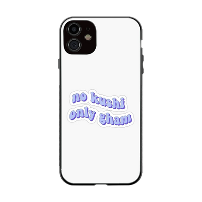 Only Gham back phone cover | glass case for iphone 12