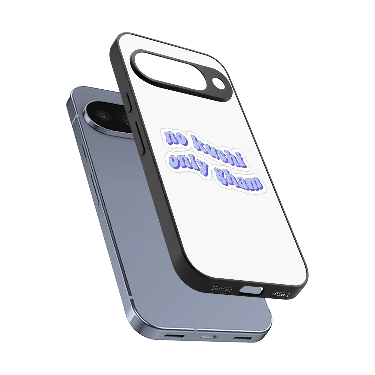 Only Gham sleek google pixel 10 cover with tempered glass back and TPU edges