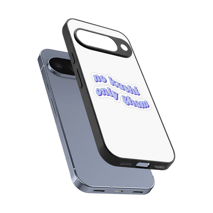 Only Gham sleek google pixel 10 cover with tempered glass back and TPU edges