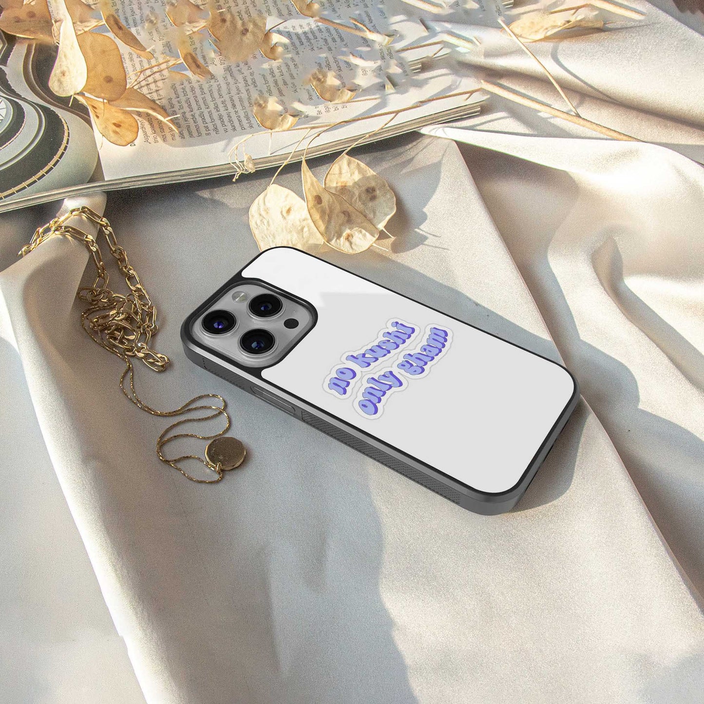 Only Gham Phone Case for Iphone 16 | Glass Case