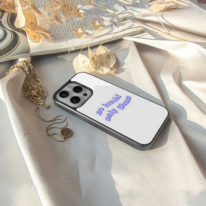 Only Gham Phone Case for Iphone 16 | Glass Case