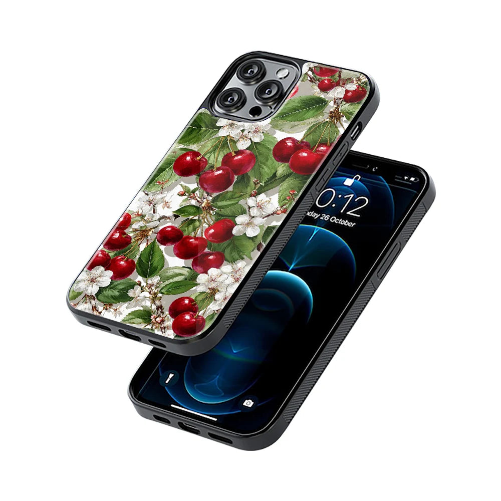 Protective Glass Back Phone Case Compatible with iPhone, Samsung, OnePlus, Pixel & More