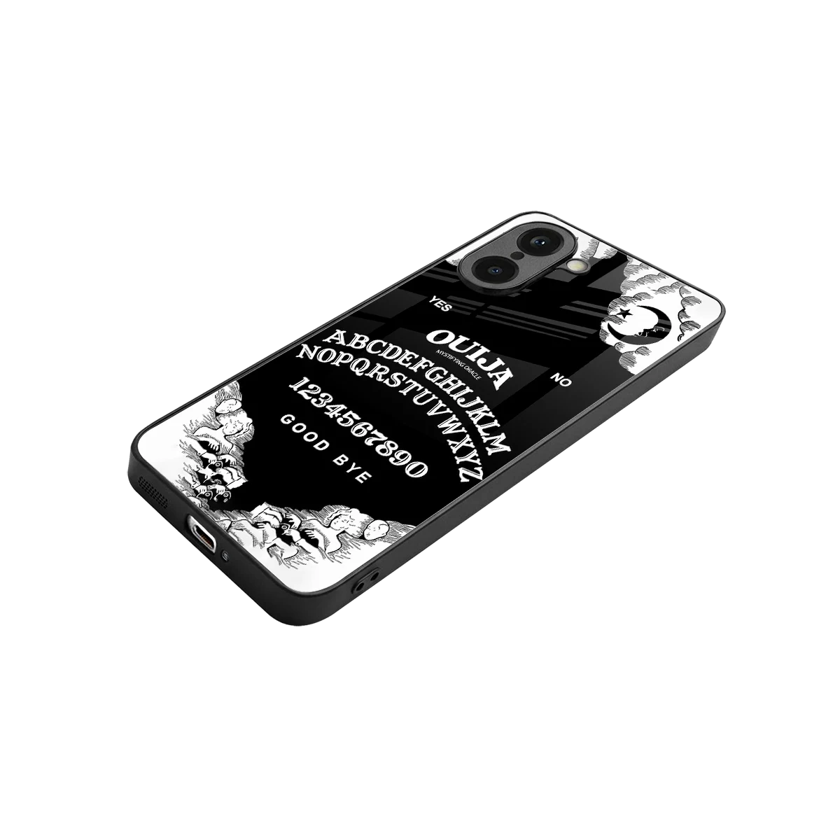 Ouija stylish phone case for oneplus nord ce5 5g | glossy glass and slim fit