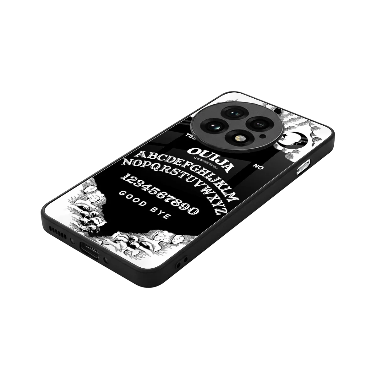 Ouija stylish phone case for oneplus 13 | glossy glass and slim fit