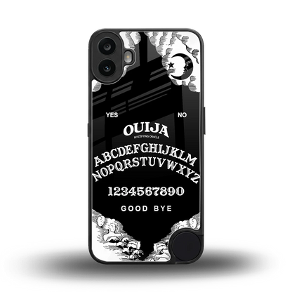 Ouija back phone cover | glass case for cmf nothing phone 1