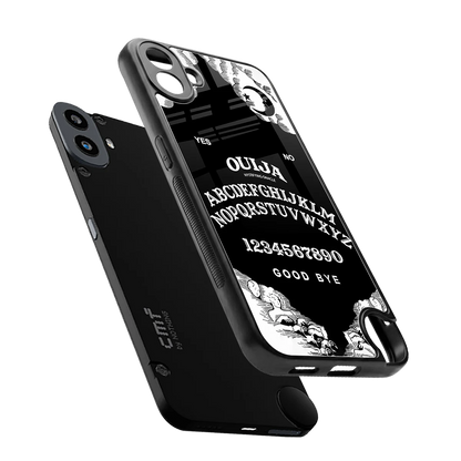 Ouija sleek cmf nothing phone 1 cover with tempered glass back and TPU edges