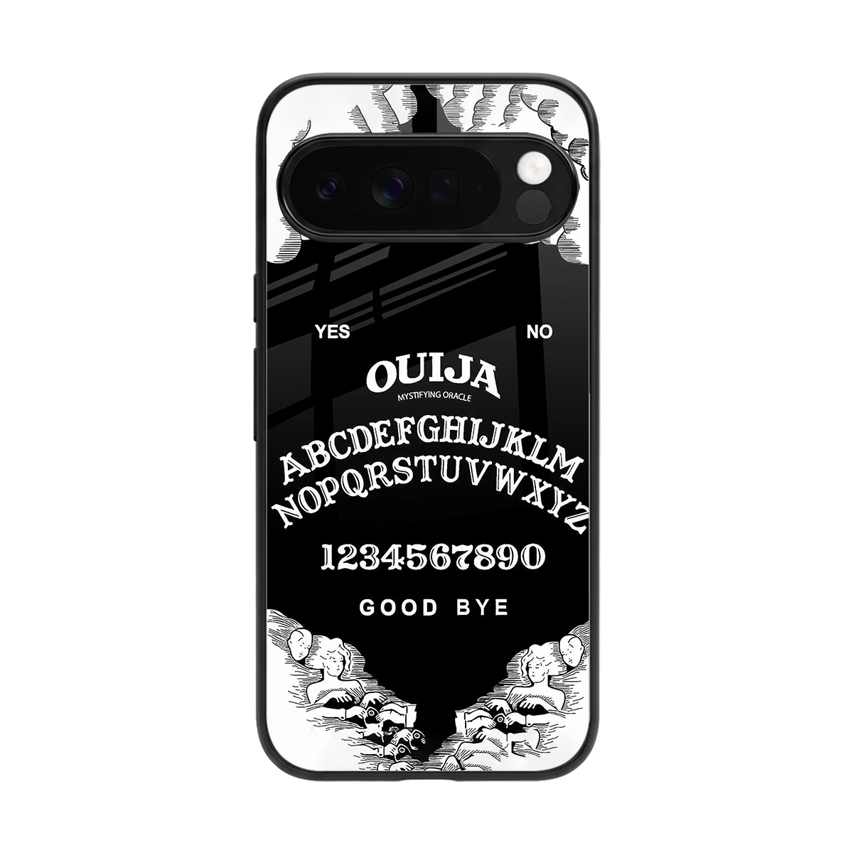 Ouija back phone cover | glass case for google pixel 10 pro xl
