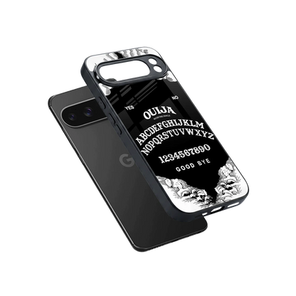 Ouija sleek google pixel 10 pro xl cover with tempered glass back and TPU edges