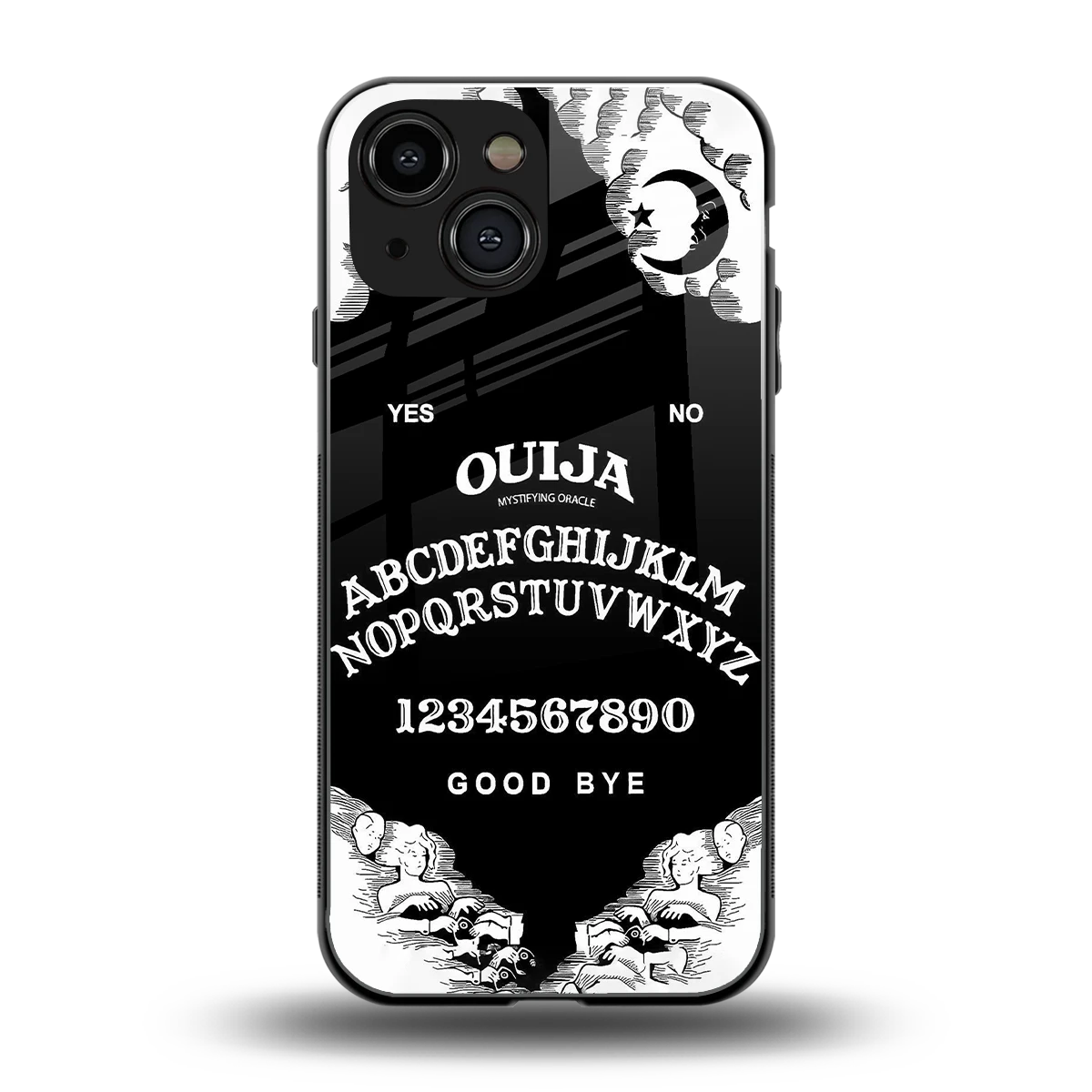Ouija back phone cover | glass case for iphone 13 mini