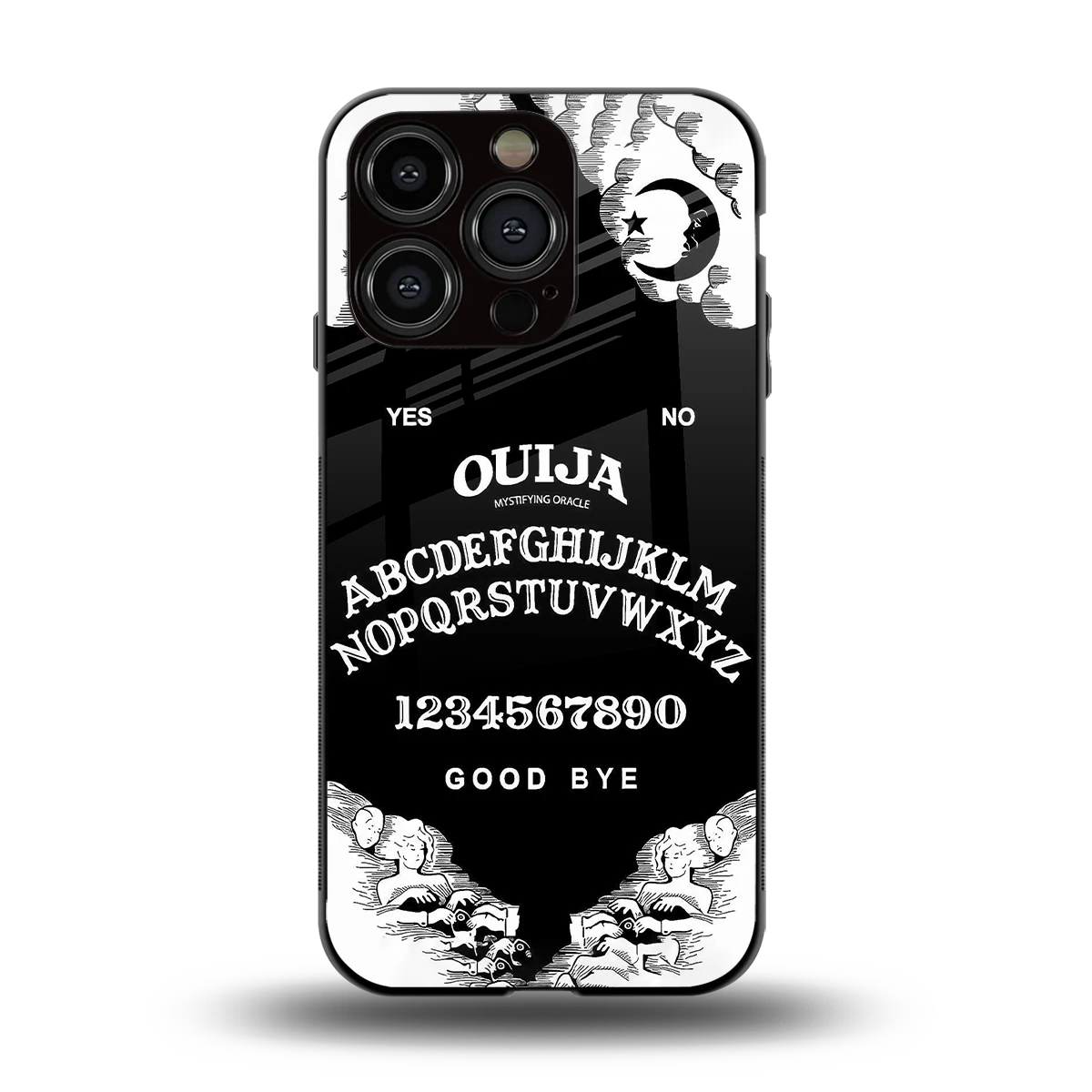 Ouija back phone cover | glass case for iphone 15 pro