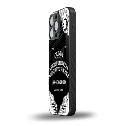Ouija iphone 16 pro max mobile cover | shockproof glass phone case