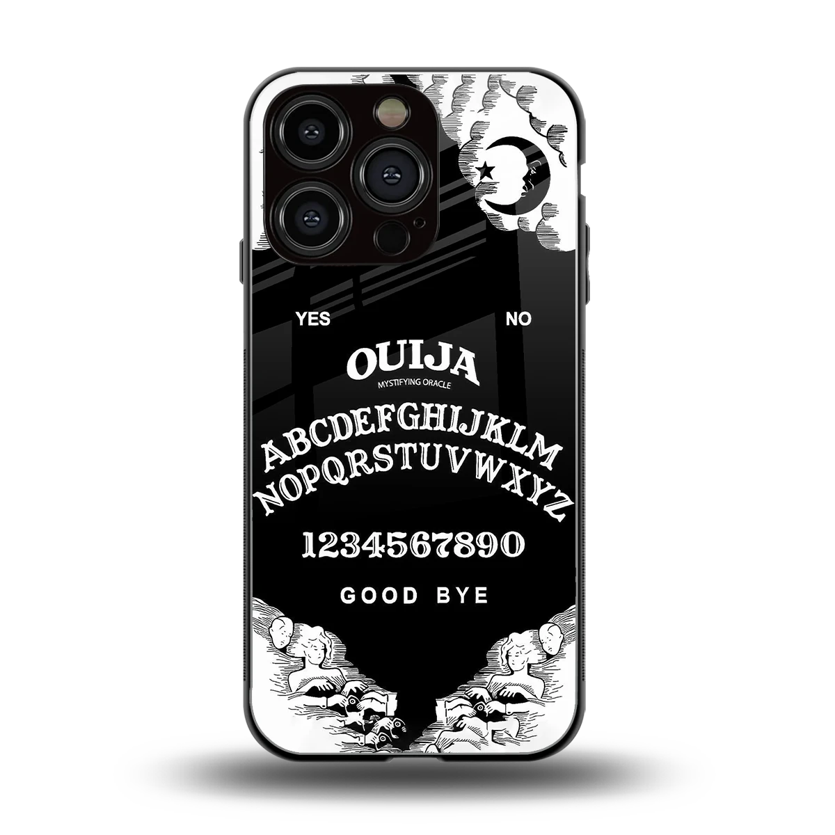 Ouija back phone cover | glass case for iphone 16 pro