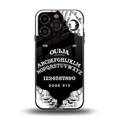 Ouija back phone cover | glass case for iphone 16 pro