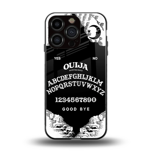 Ouija back phone cover | glass case for iphone 16 pro