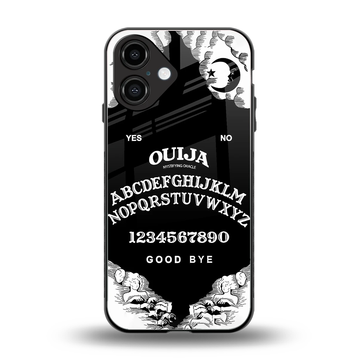 Ouija back phone cover | glass case for iphone 16