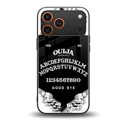 Ouija back phone cover | glass case for iphone 17 pro