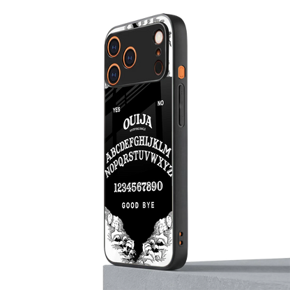 Ouija iphone 17 pro mobile cover | shockproof glass phone case