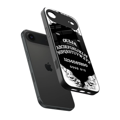 Ouija sleek iphone air cover with tempered glass back and TPU edges