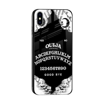 Ouija sleek iphone xs max cover with tempered glass back and TPU edges