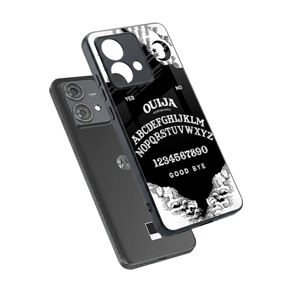 Ouija sleek motorola edge 40 neo 5g cover with tempered glass back and TPU edges