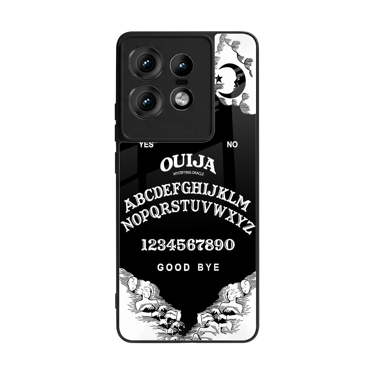 Ouija back phone cover | glass case for motorola edge 50 pro