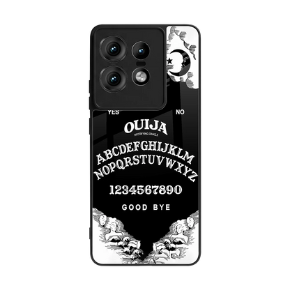 Ouija back phone cover | glass case for motorola edge 50 pro