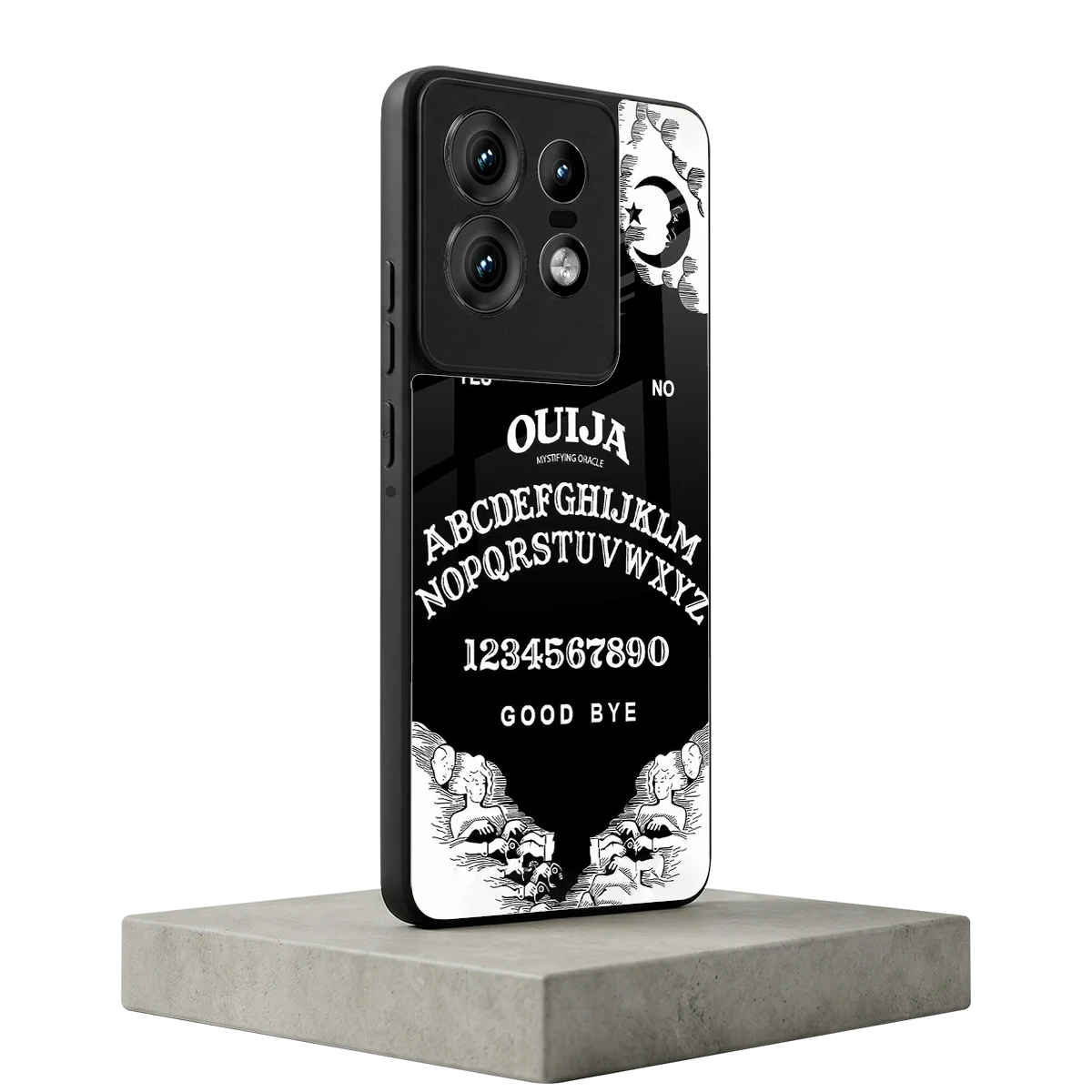 Ouija motorola edge 50 pro mobile cover | shockproof glass phone case