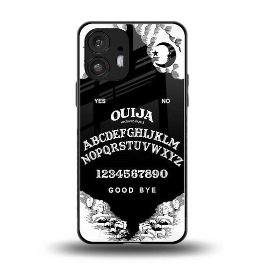 Ouija back phone cover | glass case for nothing phone 2