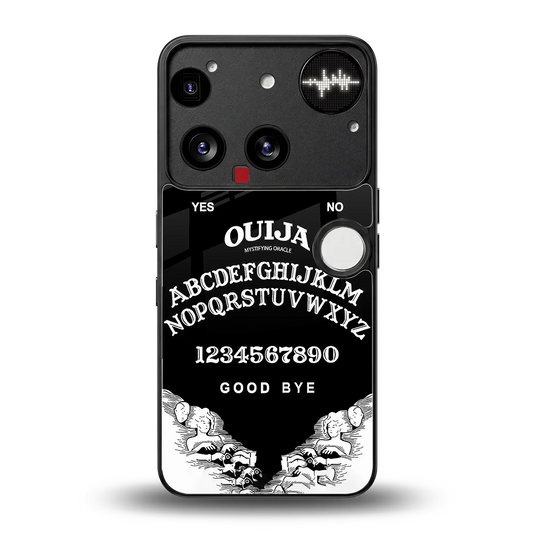Ouija back phone cover | glass case for nothing phone 3