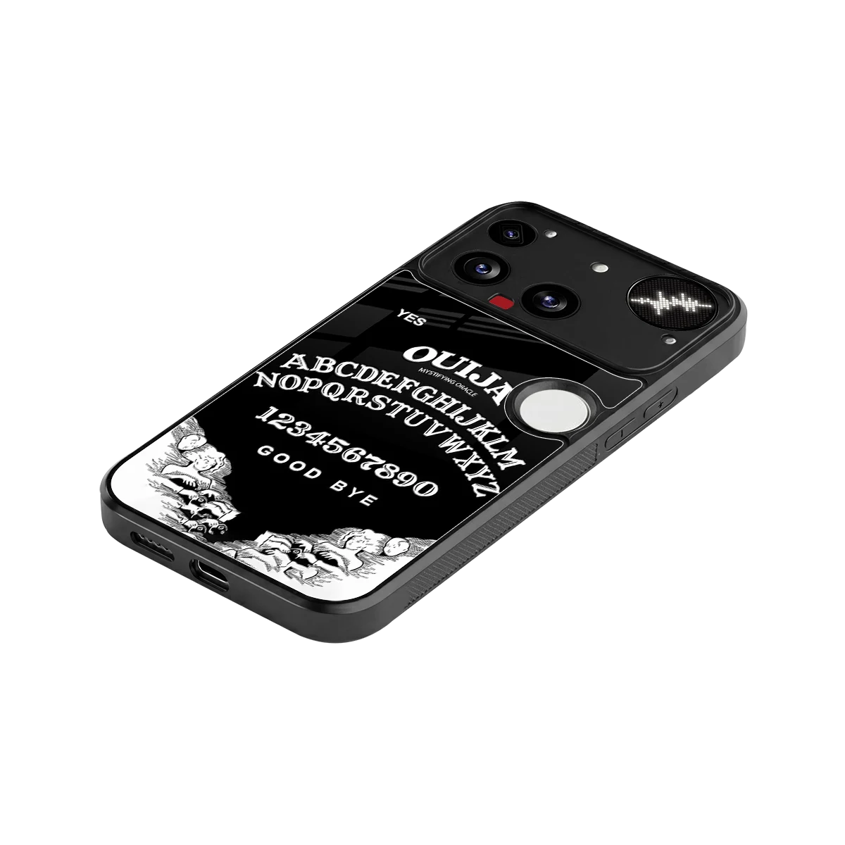 Ouija stylish phone case for nothing phone 3 | glossy glass and slim fit