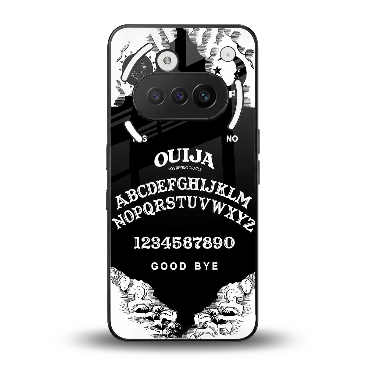 Ouija back phone cover | glass case for nothing phone 3a