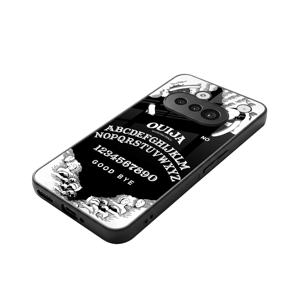 Ouija stylish phone case for nothing phone 3a | glossy glass and slim fit