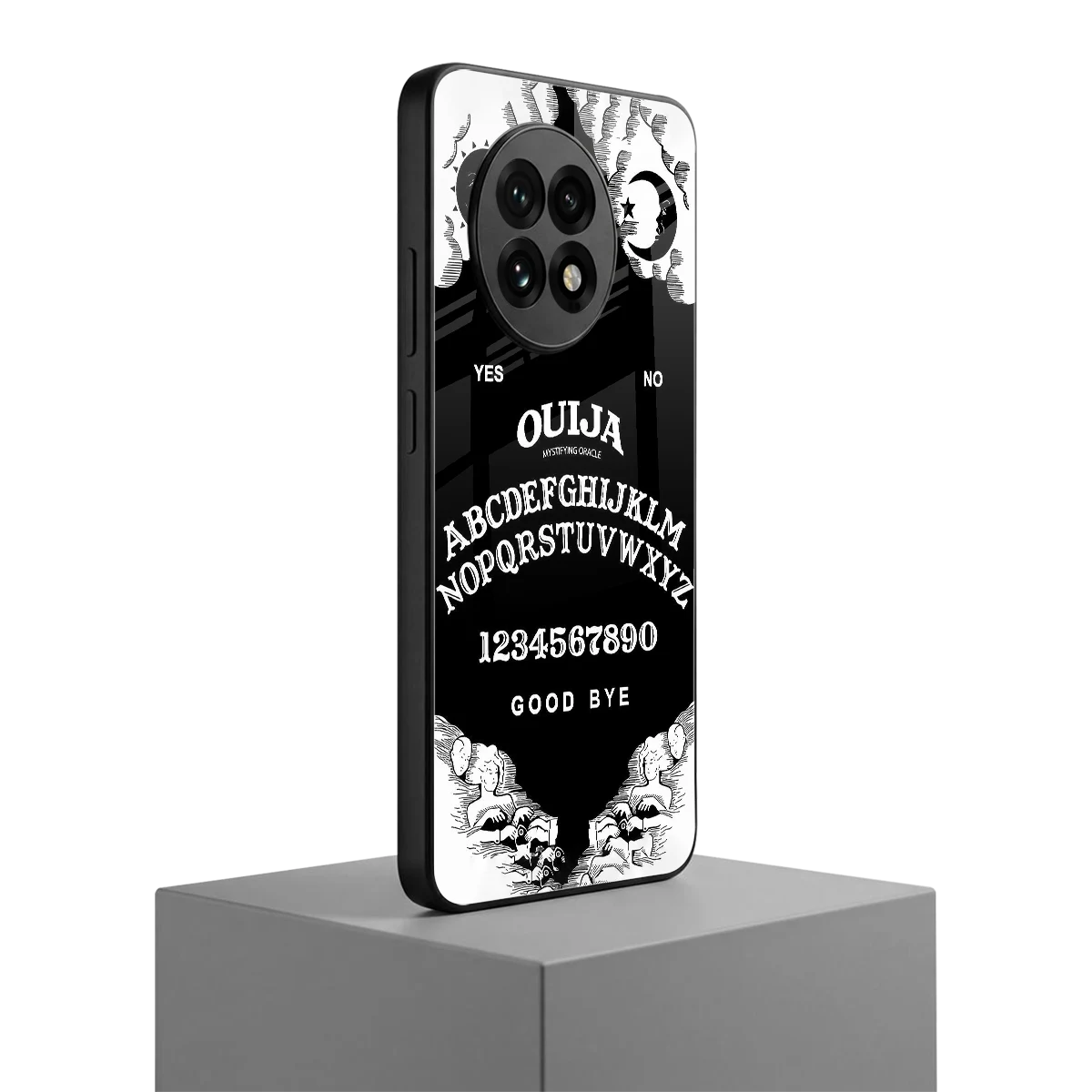 Ouija oneplus 13r mobile cover | shockproof glass phone case