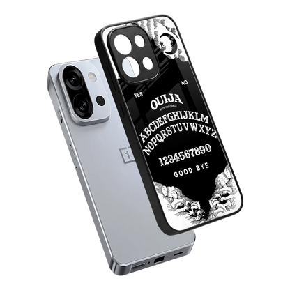 Ouija sleek oneplus 13s cover with tempered glass back and TPU edges
