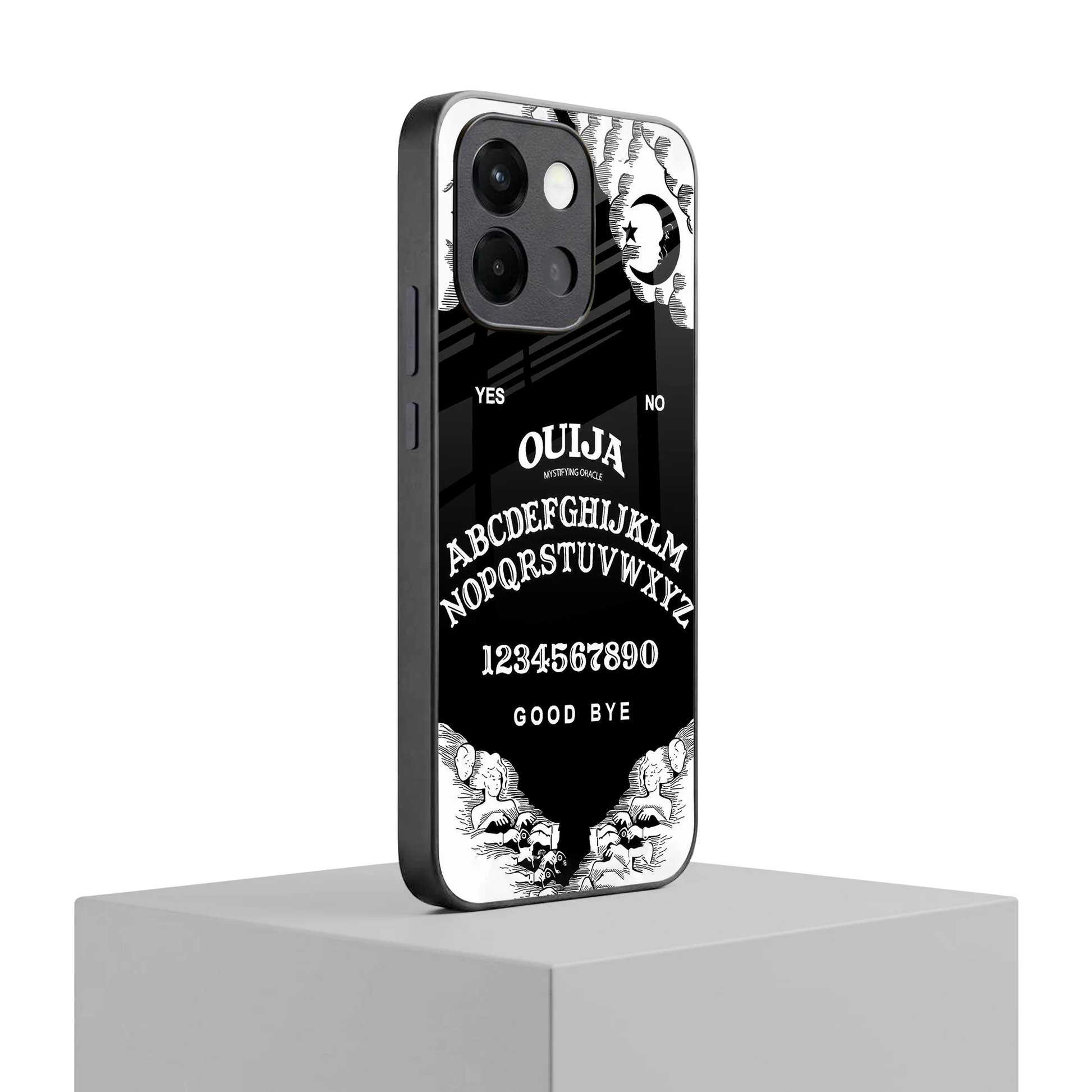 Ouija oneplus 13s mobile cover | shockproof glass phone case