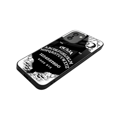Ouija stylish phone case for oneplus 15r | glossy glass and slim fit