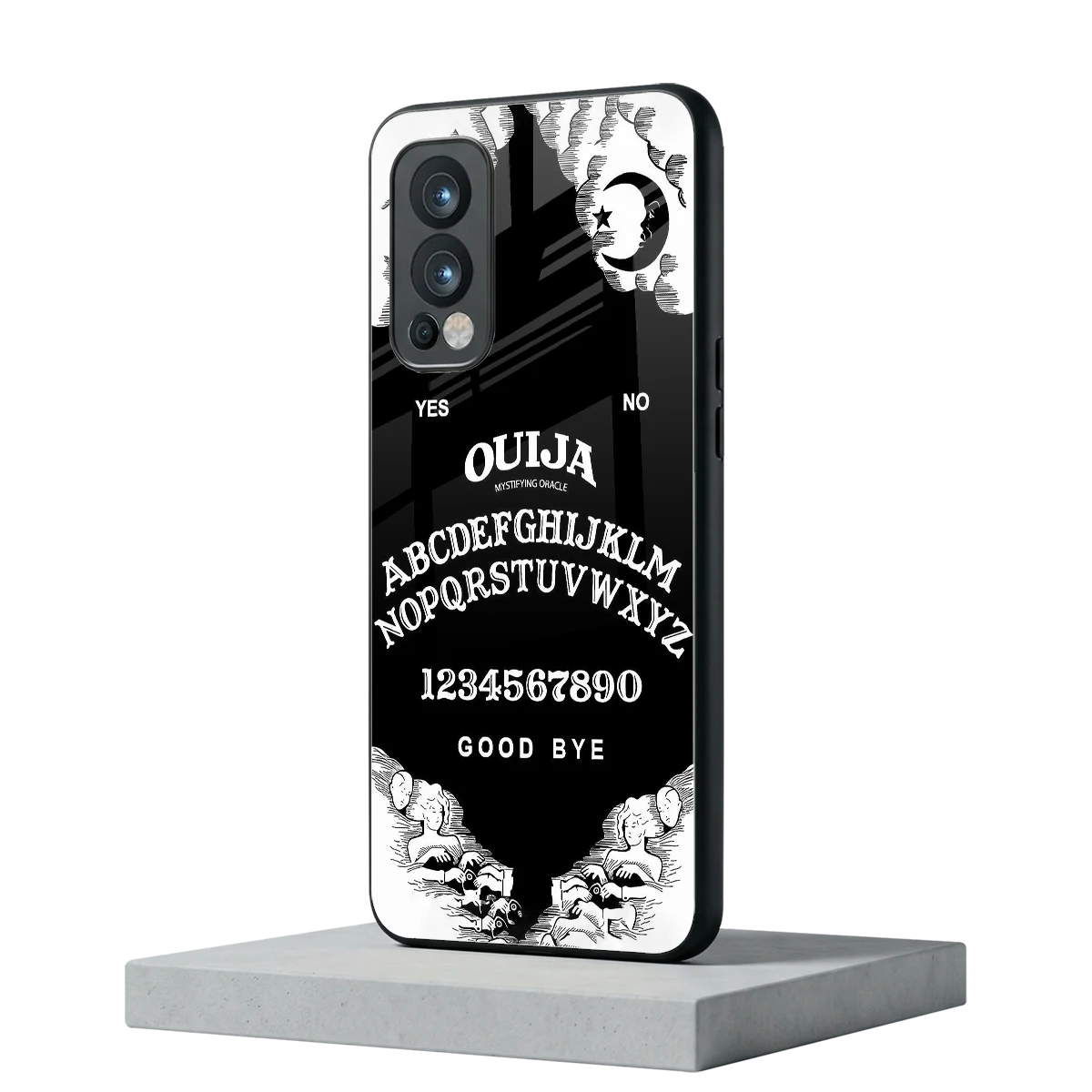 Ouija oneplus nord 2 mobile cover | shockproof glass phone case